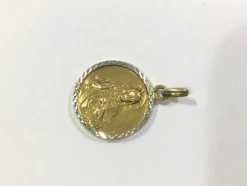 Médaille Du Scapulaire En Or