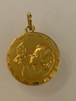 Médaille En Or : Le Messager