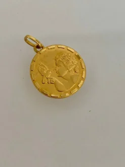 Médaille En Or : Le Messager