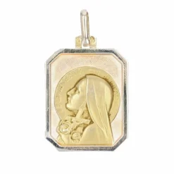 Médaille en or rose Sainte Thérèse