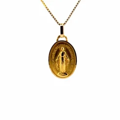 Médaille Marie Or Jaune
