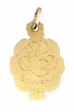 MÉDAILLE MIRACULEUSE ART-DÉCO
