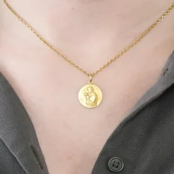 Médaille or jaune