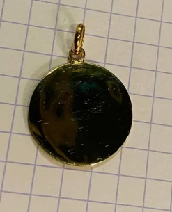 Médaille or jaune Saint Michel, signée L.Tricard, vers 1930