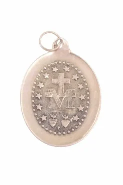 Médaille or jaune vierge miraculeuse