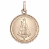 Médaille or rose notre dame de la délivrande