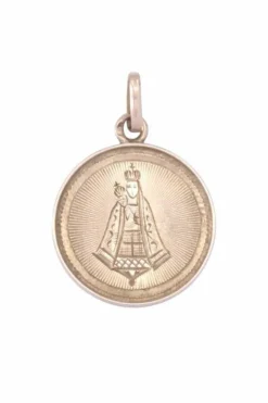 Médaille or rose notre dame de la délivrande