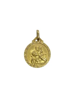 Médaille Or Saint Christophe