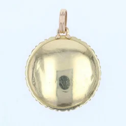 Médaille or Vierge Marie en prière