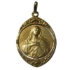Médaille pendentif Dropsy Art Nouveau Vierge