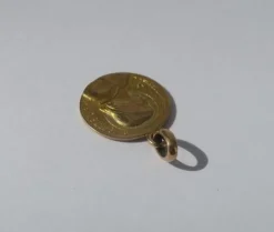 Médaille pendentif Jeanne d’Arc biface