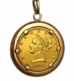 Médaille porte-pièce, 10 dollars 1894