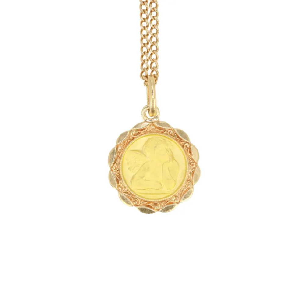 Médaille religieuse ange