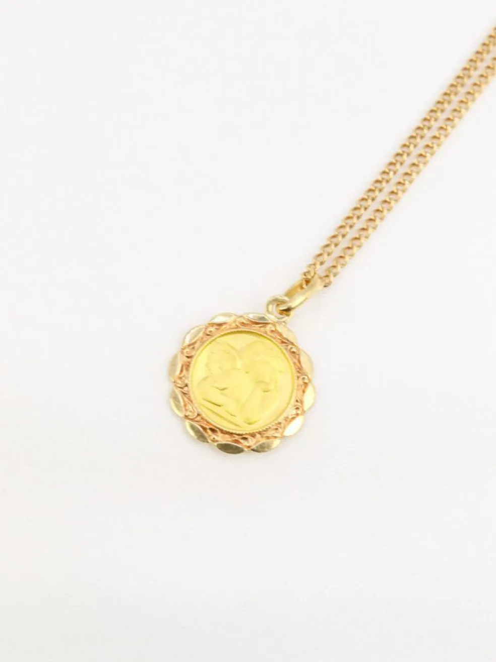 Médaille religieuse ange