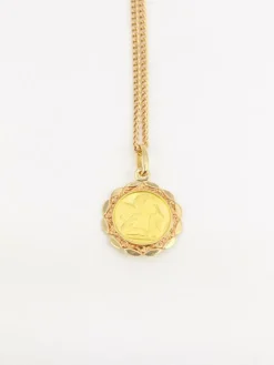 Médaille religieuse ange
