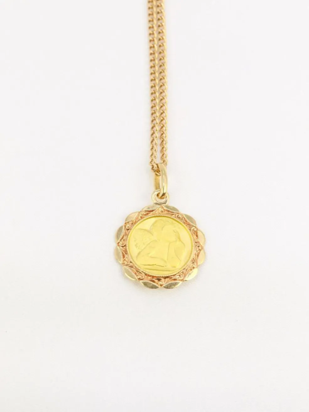 Médaille religieuse ange