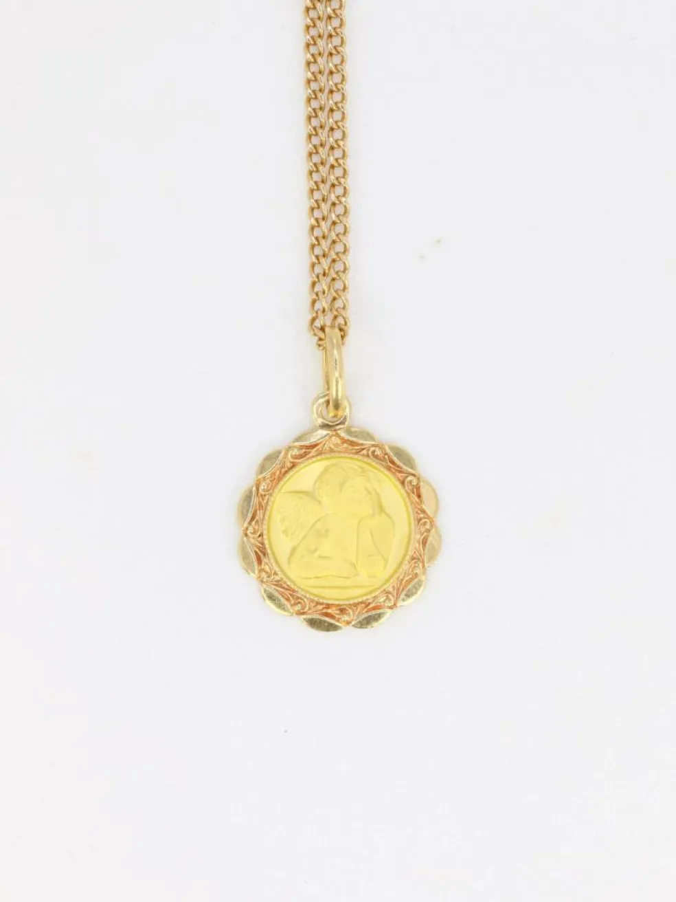Médaille religieuse ange