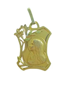 Médaille religieuse en or