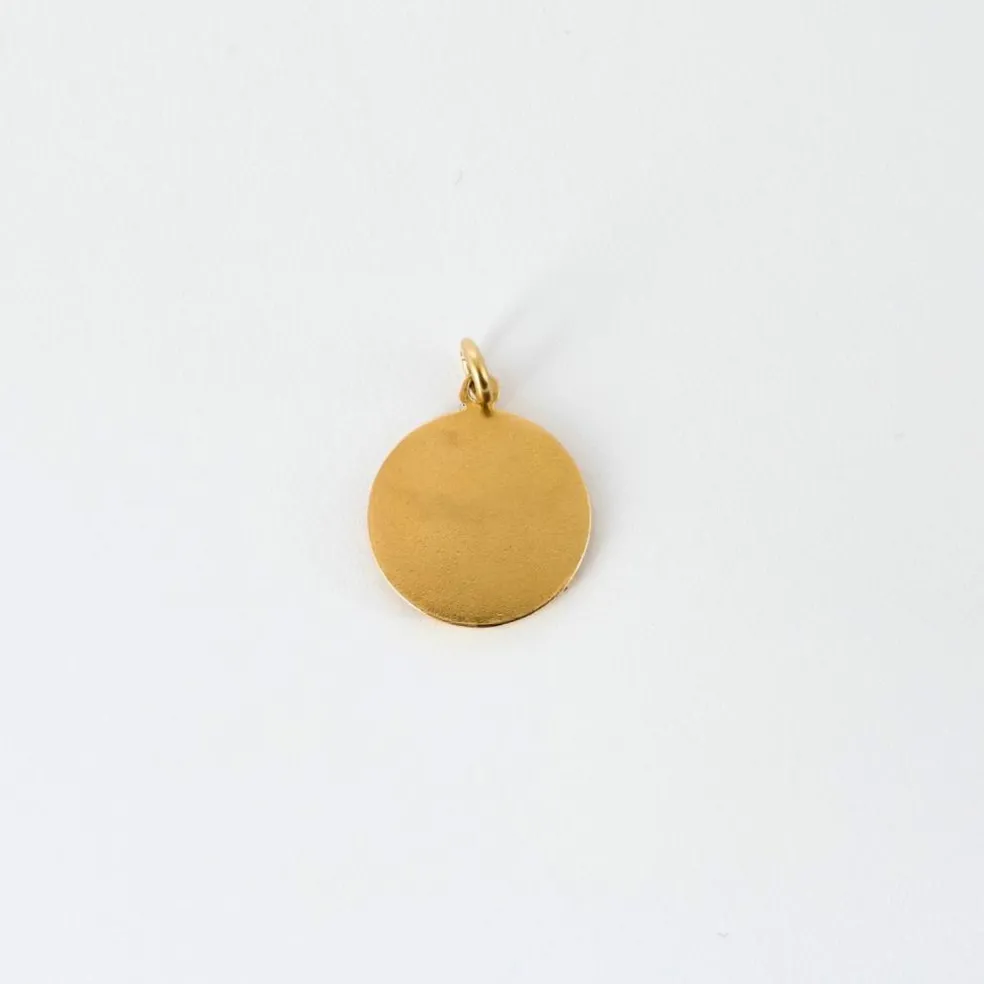 Médaille Saint Antoine en or jaune