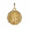 Médaille Saint Christophe or jaune