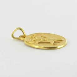 Médaille Saint Christophe et l'enfant Jésus