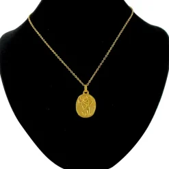 Médaille Saint Christophe et l'enfant Jésus