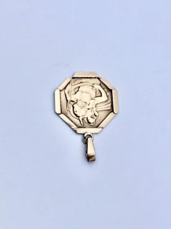 Médaille Saint Christophe Or Rose
