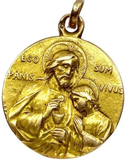 Médaille Saint Jean et le Christ