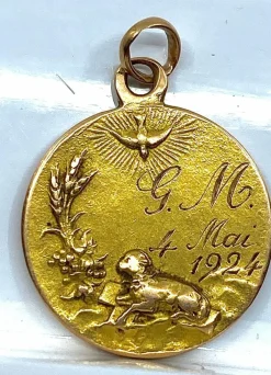 Médaille Saint Jean et le Christ