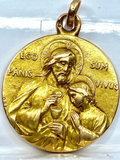 Médaille Saint Jean et le Christ