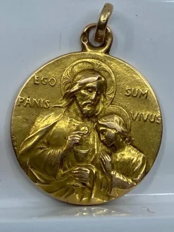 Médaille Saint Jean et le Christ