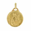 Médaille Saint Joseph or jaune