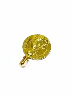Médaille Saint Paul or jaune