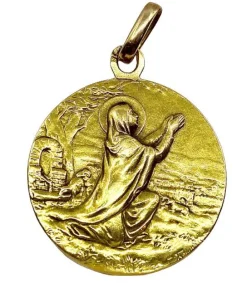 Médaille Sainte en prière