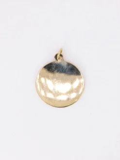 Médaille signe zodiaque Poisson or jaune