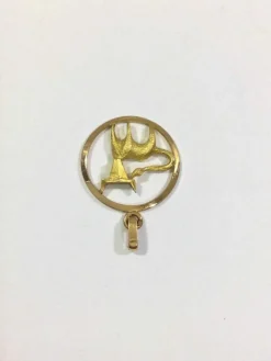 Médaille Taureau Or Rose et Jaune
