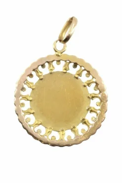 MÉDAILLE VIERGE AJOURÉE