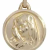 MÉDAILLE VIERGE ANCIENNE