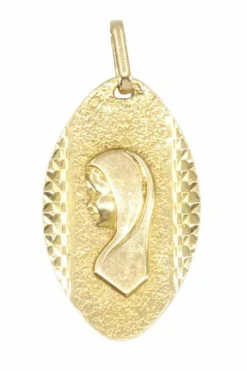 MÉDAILLE VIERGE ANCIENNE