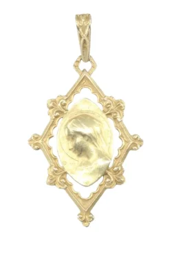 Médaille vierge art-déco