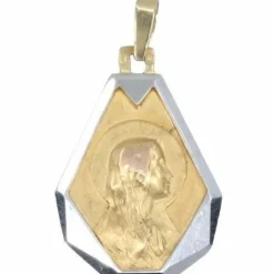 Médaille vierge Art-Déco