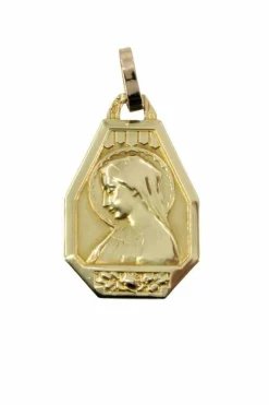 MÉDAILLE VIERGE ART-DÉCO