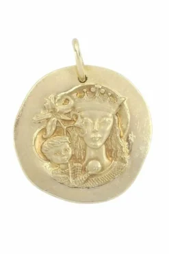 Médaille Vierge au lys