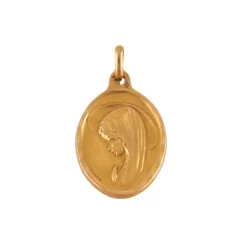 Médaille Vierge de profil