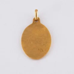 Médaille Vierge de profil