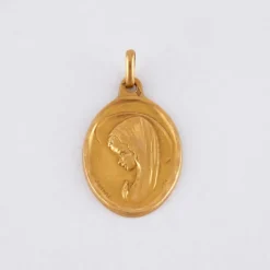 Médaille Vierge de profil