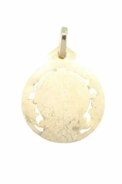 MÉDAILLE VIERGE FILLE AJOURÉE