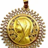 Médaille Vierge Lys