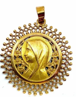 Médaille Vierge Lys