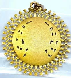 Médaille Vierge Lys